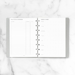 Filofax Notebook Lifestyle tervező Háztartás A5 Minimal Fehér Filofax Notebook Lifestyle tervező Háztartás A5 Minimal Fehér