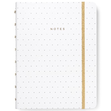 Filofax Notebook Moonlight A5 Fehér