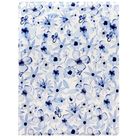 Filofax Notebook Patterns Indigo Floral A5