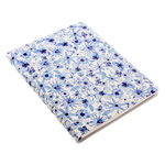 Filofax Notebook Patterns Indigo Floral A5