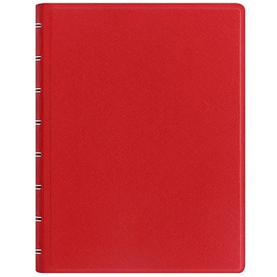 Filofax Notebook Saffiano A5 Piros