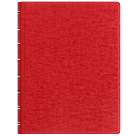 Filofax Notebook Saffiano A5 Piros