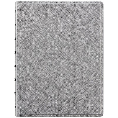 Filofax Notebook Saffiano Matallic A5 Ezüst