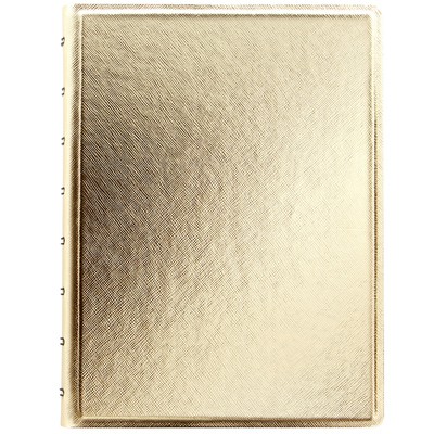 Filofax Notebook Saffiano Metallic A5 Arany