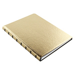 Filofax Notebook Saffiano Metallic A5 Arany