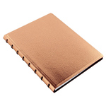Filofax Notebook Saffiano Metallic A5 Rózsaarany