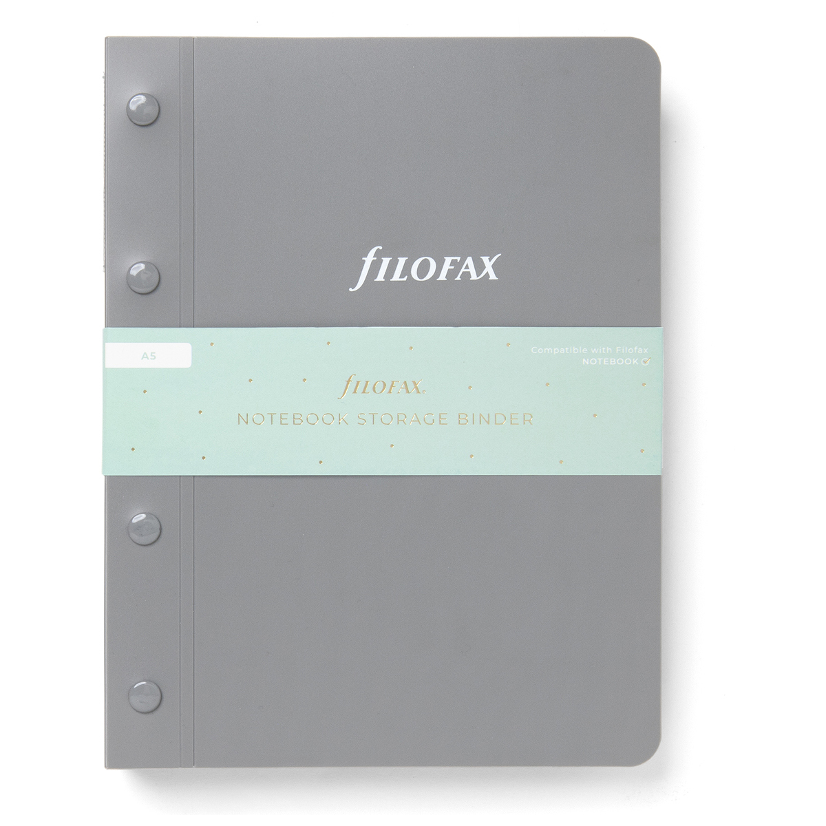 Filofax Notebook Tároló iratgyűjtő A5 Szürke Filofax Notebook Tároló iratgyűjtő A5 Szürke