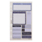 Filofax Öntapadó színes jelölő címke és jegyzet Multifit (Personal, A5, A4) Indigo Filofax Öntapadó színes jelölő címke és jegyzet Multifit (Personal, A5, A4) Indigo