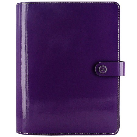 Filofax Original A5 Lakkbőr Lila