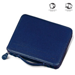 Filofax Pennybridge Mappa A4 Zip Fogantyúval Kék Filofax Pennybridge Mappa A4 Zip Fogantyúval Kék