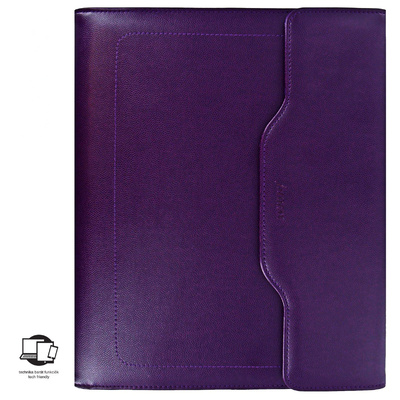Filofax Pennybridge Mappa A5 Rejtett záródással Lila