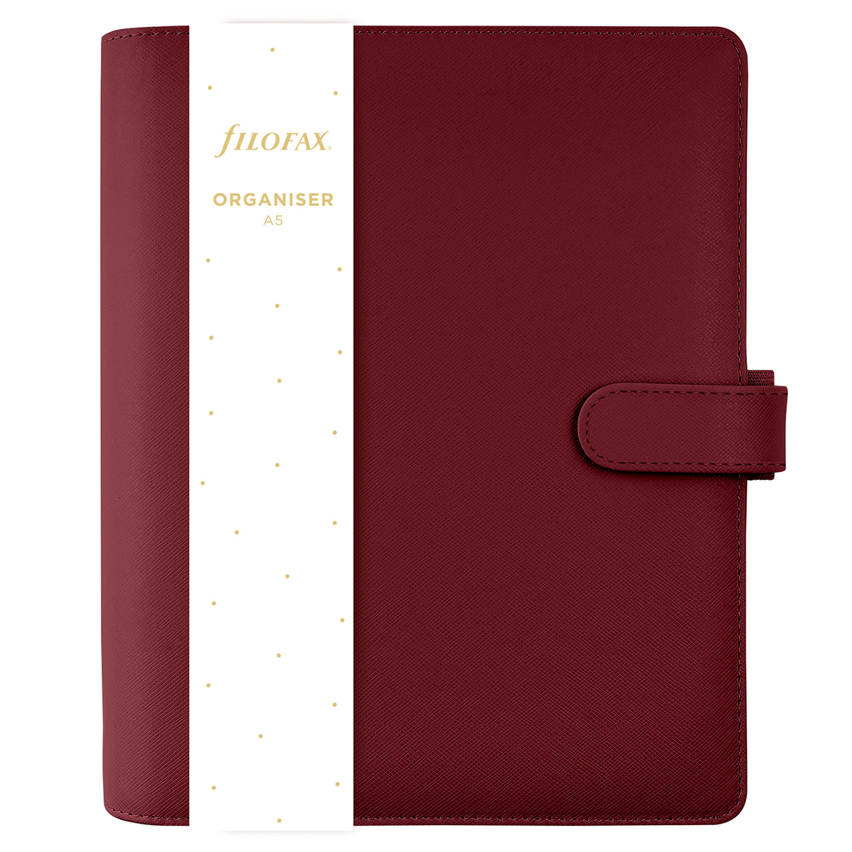 Filofax Saffiano A5 Bordó Modular Filofax Saffiano A5 Bordó Modular