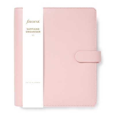 Filofax Saffiano A5 Halvány rózsaszín