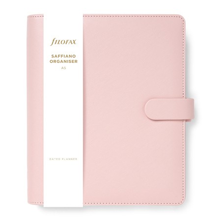 Filofax Saffiano A5 Halvány rózsaszín