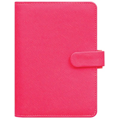 Filofax Saffiano Fluoro Personal Pink