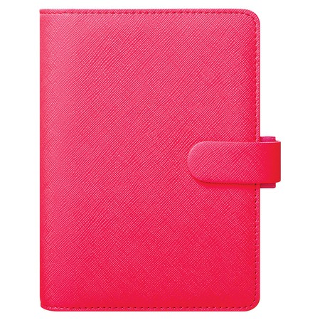 Filofax Saffiano Fluoro Pocket Pink