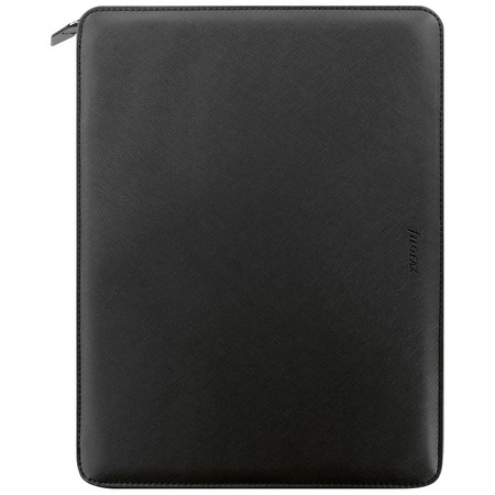 Filofax Saffiano mappa A4 Zip Fekete