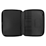 Filofax Saffiano mappa A4 Zip Fekete