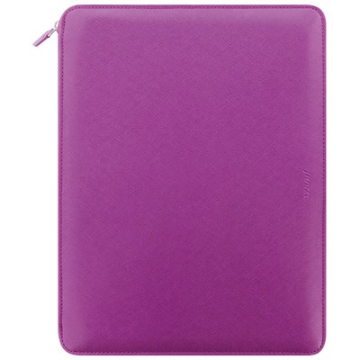 Filofax Saffiano mappa A4 Zip Málna