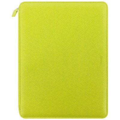 Filofax Saffiano mappa A4 Zip Zöld