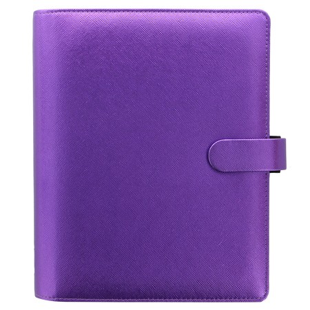 Filofax Saffiano Metallic A5 Lila