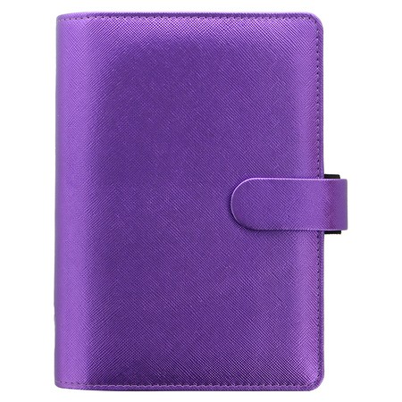 Filofax Saffiano Metallic Personal Lila