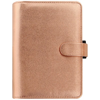 Filofax Saffiano Metallic Personal Rózsaarany