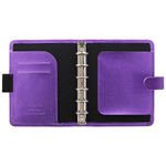 Filofax Saffiano Metallic Pocket Lila