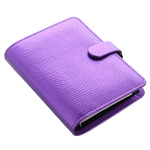 Filofax Saffiano Metallic Pocket Lila