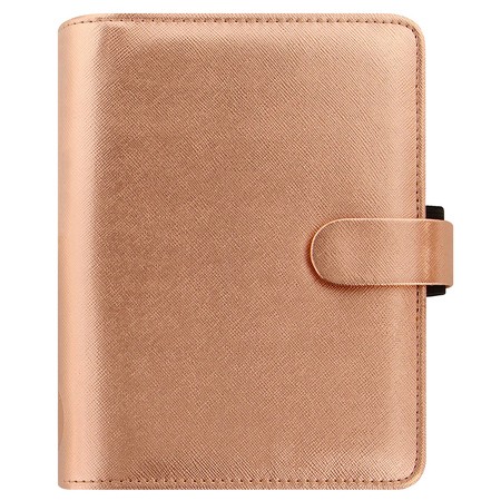 Filofax Saffiano Metallic Pocket Rózsaarany