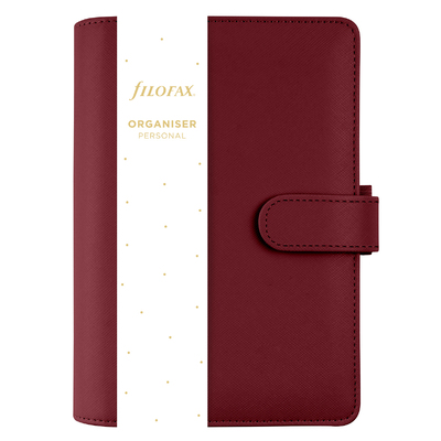 Filofax Saffiano Personal Bordó Modular