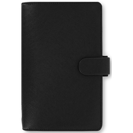 Filofax Saffiano Personal Compact Fekete