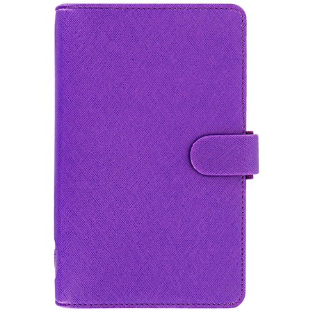 Filofax Saffiano Personal Compact Lila