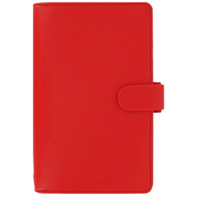 Filofax Saffiano Personal Compact Piros
