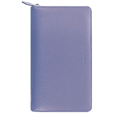 Filofax Saffiano Personal Compact Zip Égkék