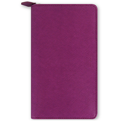 Filofax Saffiano Personal Compact Zip Málna Modular
