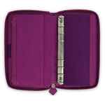 Filofax Saffiano Personal Compact Zip Málna Modular
