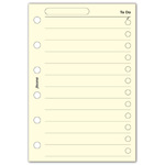 Filofax Tennivalók lista Mini Krém