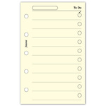 Filofax Tennivalók lista Pocket Krém