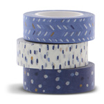 Filofax Washi Tape csomag Indigo